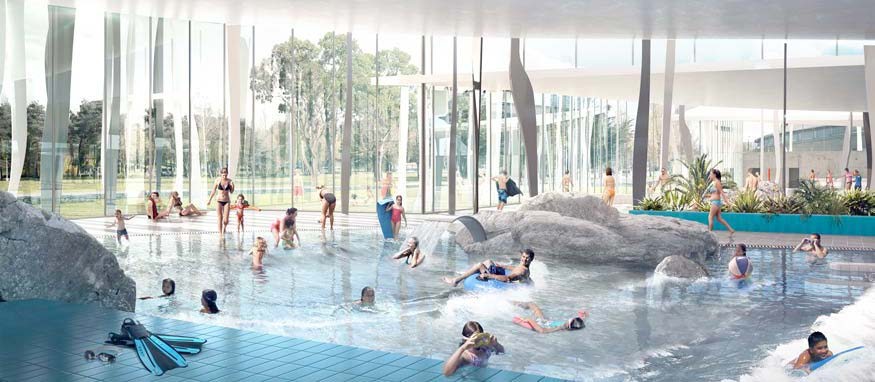 Saint-Nazaire Aquatic Center - Coste Architectures