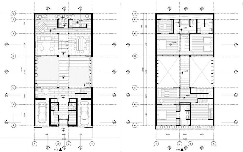 Floor plans - Villa Patio © enzyme apd