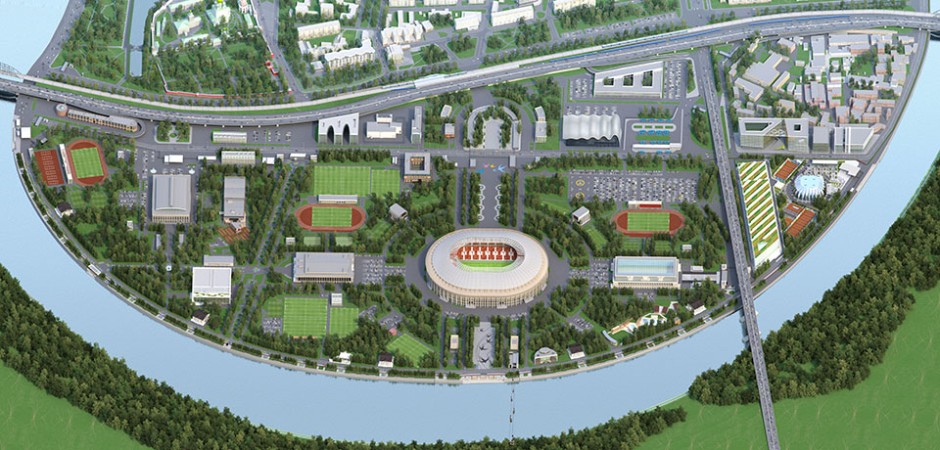 The Luzhniki Olympic Complex | Image courtesy of CPU Pride
