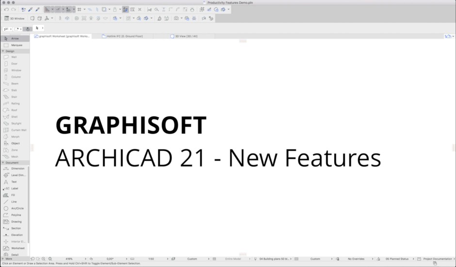 Interoperability and Archicad 21 New features recap
