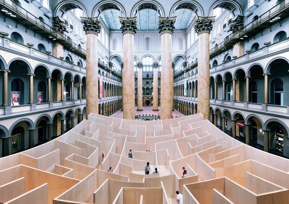 Exhibition of Bjarke Ingels Group at National Building Museum Sponsored by Graphisoft