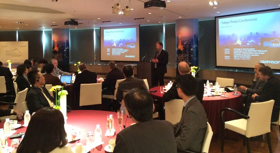 Graphisoft’s Brand-new BIMcloud Announced at Exclusive Tokyo Press Event