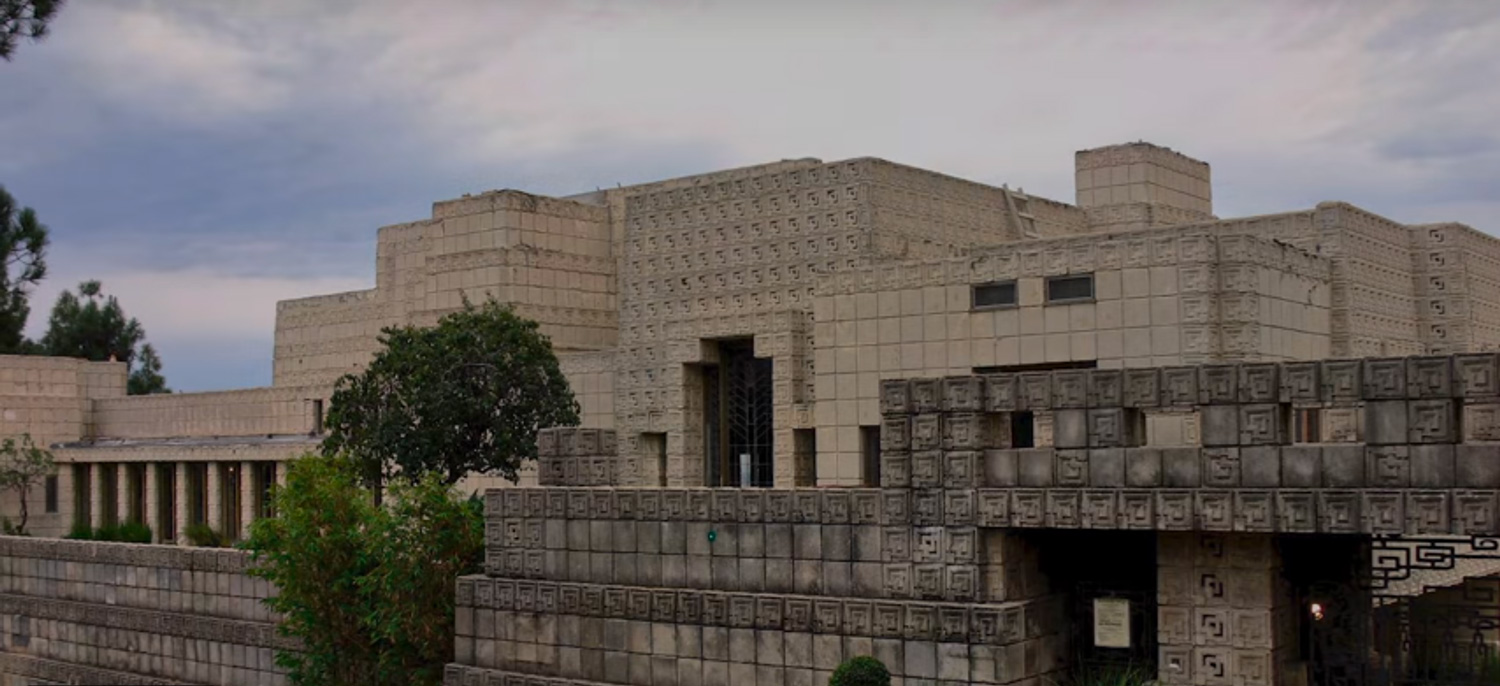 Classics Modeled in Archicad &#8211; Frank Lloyd Wright&#039;s Ennis House