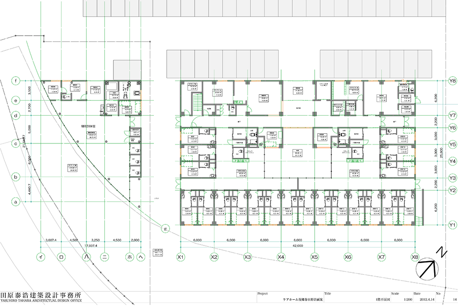 ARCHICADで作成した平面図