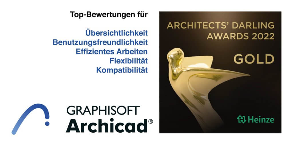 Archicad ist  Architects Darling 2022