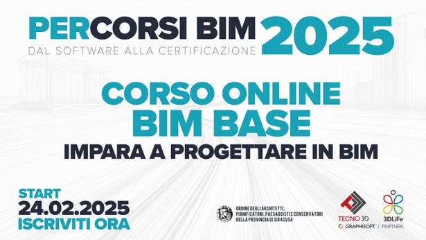 Tecno 3D e 3D LiFe | CORSO BIM SPECIALIST BASE