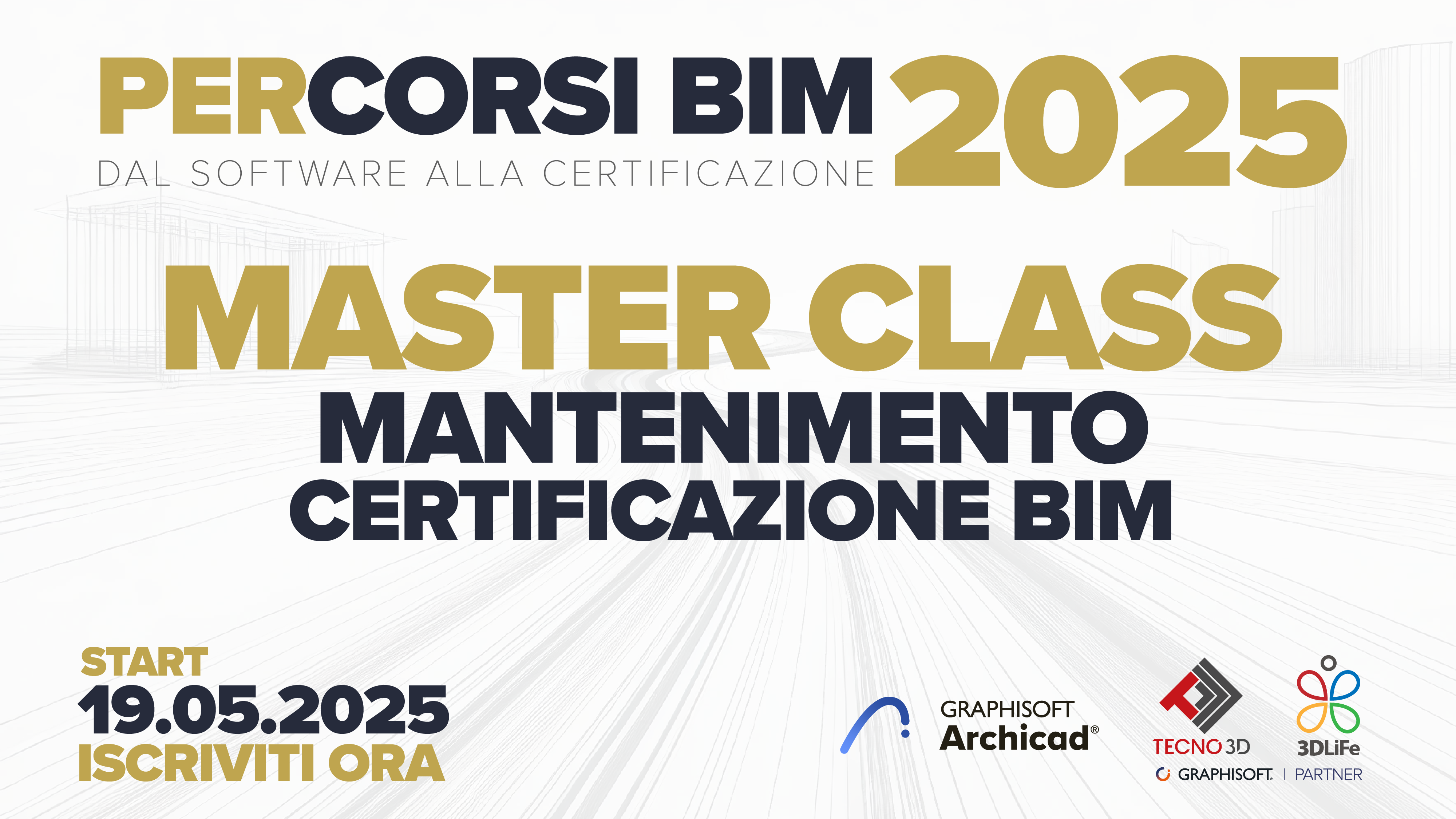 Tecno 3D e 3D LiFe | MASTER CLASS Mantenimento Certificazione BIM