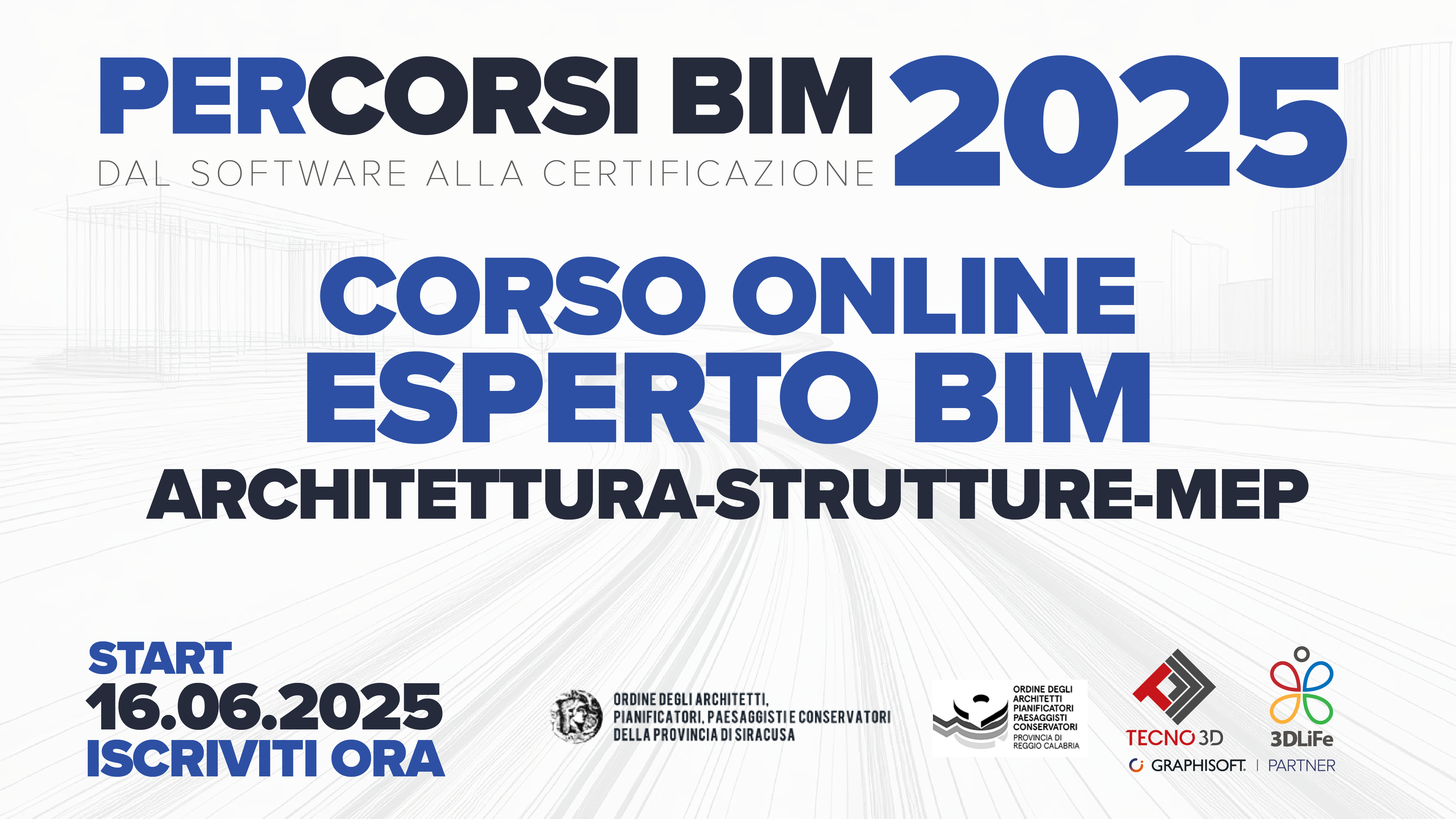 Tecno 3D e 3D LiFe | CORSO ONLINE ESPERTO BIM CON ARCHICAD